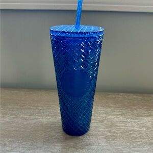 Starbucks Blue Textured Tumbler